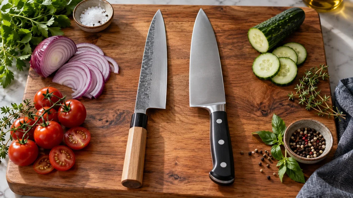 Japanese Knife vs Western Chef Knife: What’s the Difference?