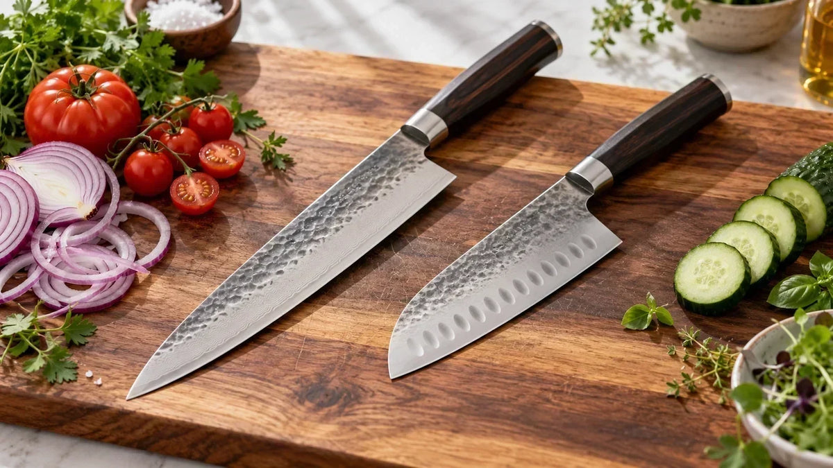 Gyuto vs Santoku