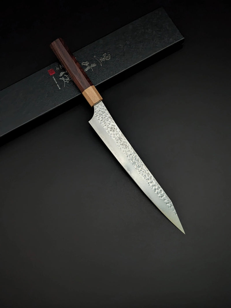 Yu Kurosaki Senko Ei – SG2 Sujihiki 240mm | Rosewood Handle