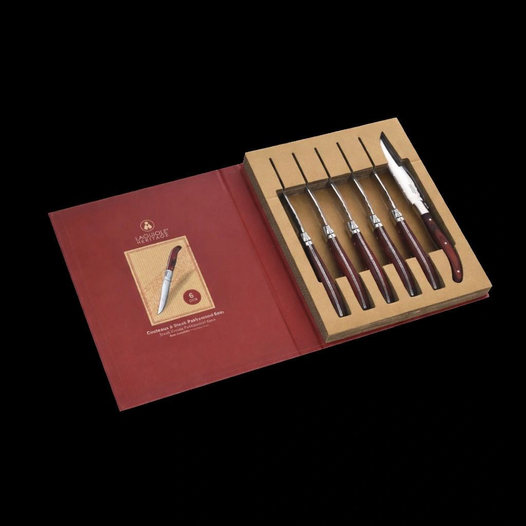 Laguiole serrated 6-Piece Steak Knife Set