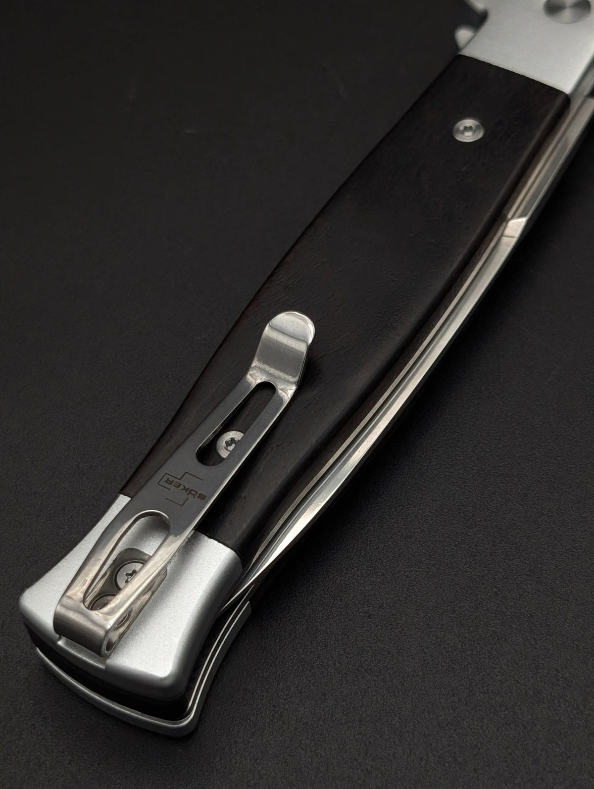 Boker Plus Stiletto Ebony – 14C28N & Ebony Wood