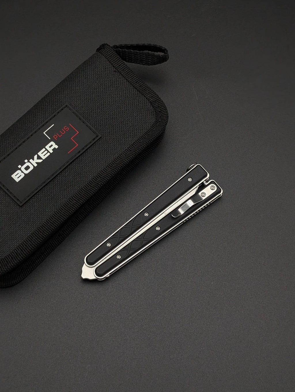 Boker Plus Balisong Tactical Small – 440C & G10