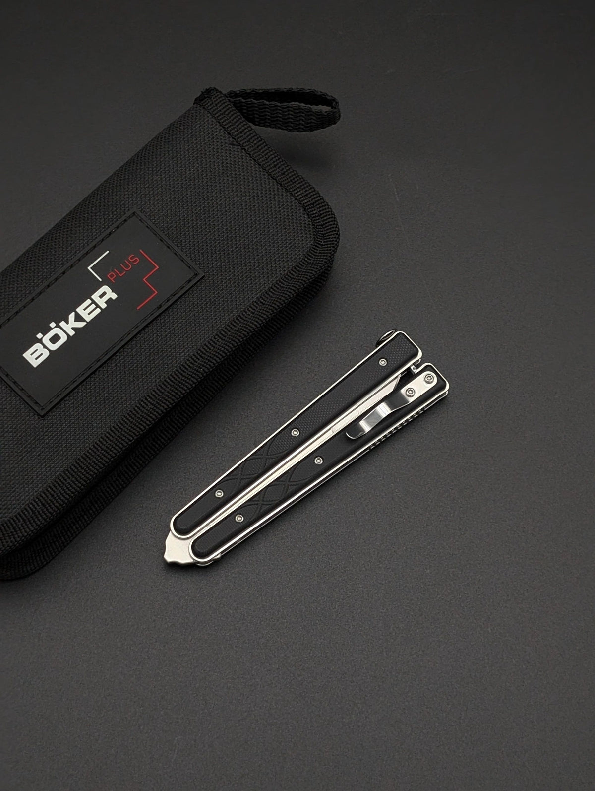 Boker Plus Balisong Tactical Small – 440C & G10