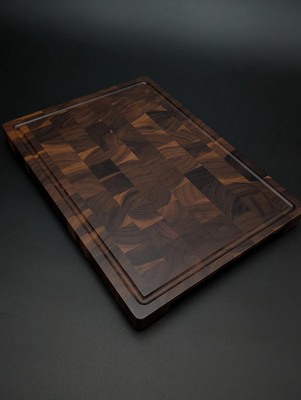 Acacia End-Grain Chopping Board 40 × 30 × 3cm – Made in Germany