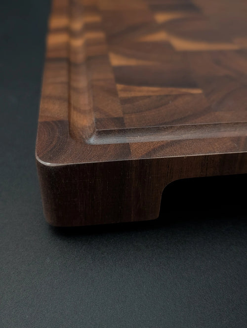 Acacia End-Grain Chopping Board 40 × 30 × 3cm – Made in Germany