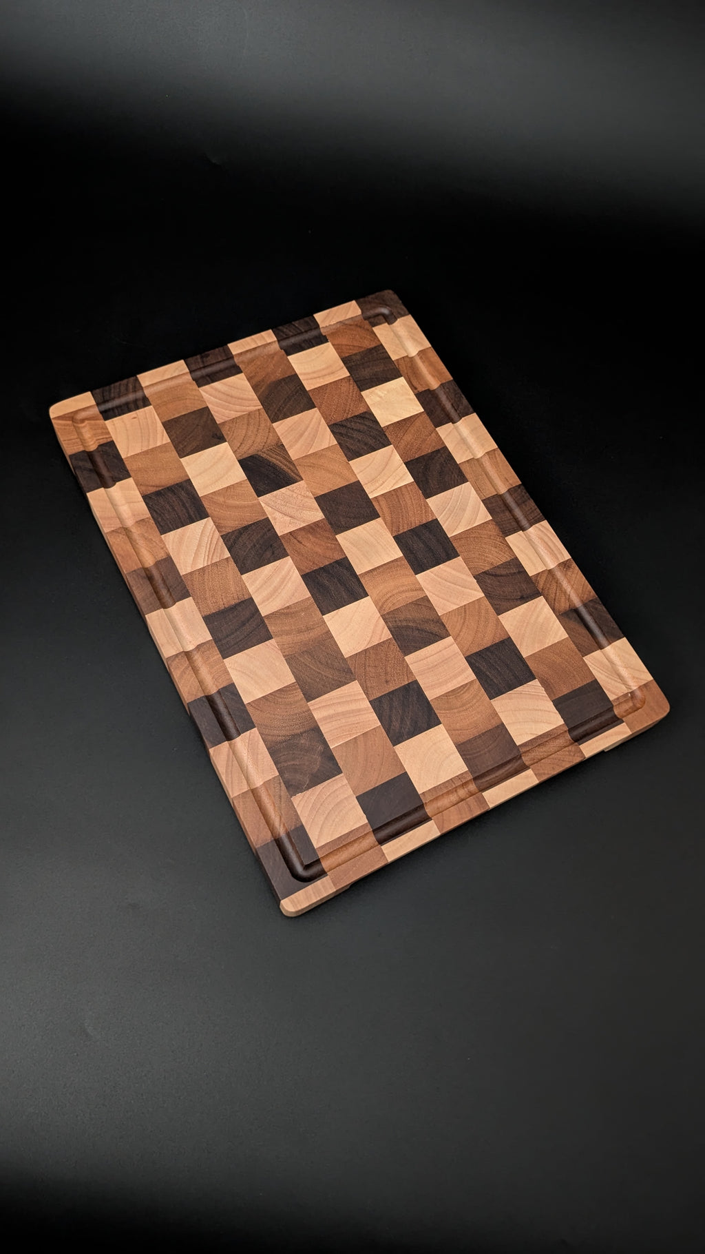 MAKUMORI End Grain Cutting Board | Acacia & Rubberwood 40 × 29 cm