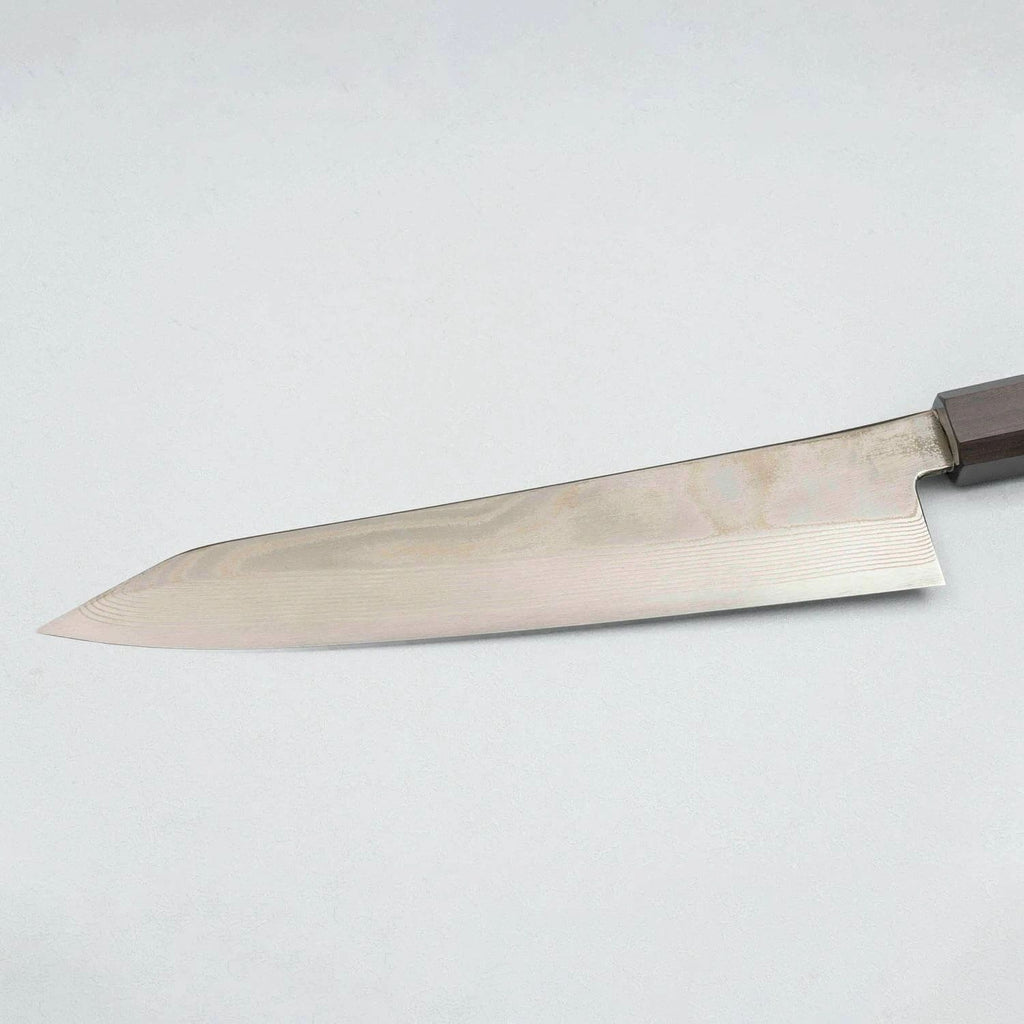 Hatsukokoro Ginsou Ginsan Nickel Damast Kiritsuke 21 cm