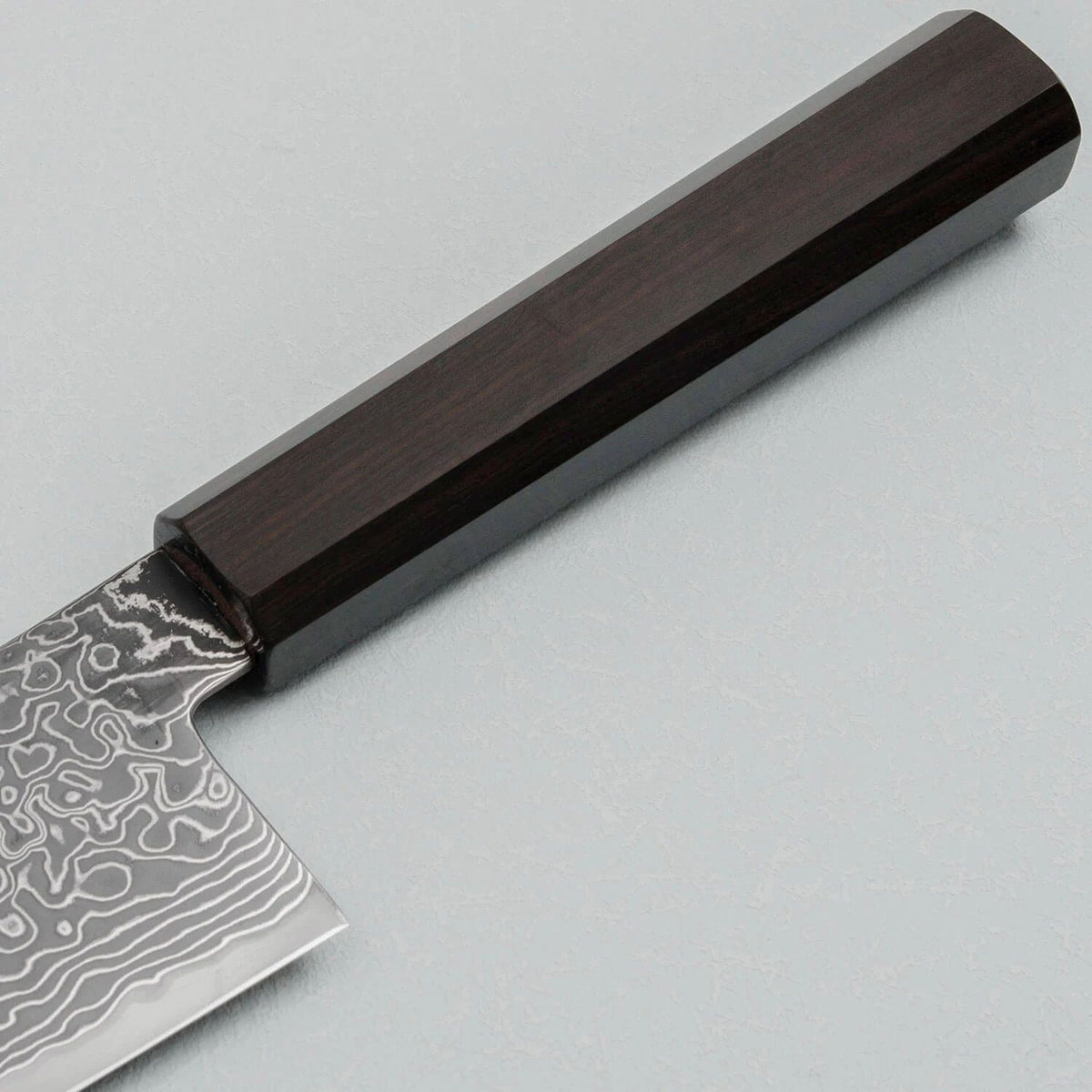 Hatsukokoro Ryuhyo Kurozome SG2 Damast Bunka 19 cm