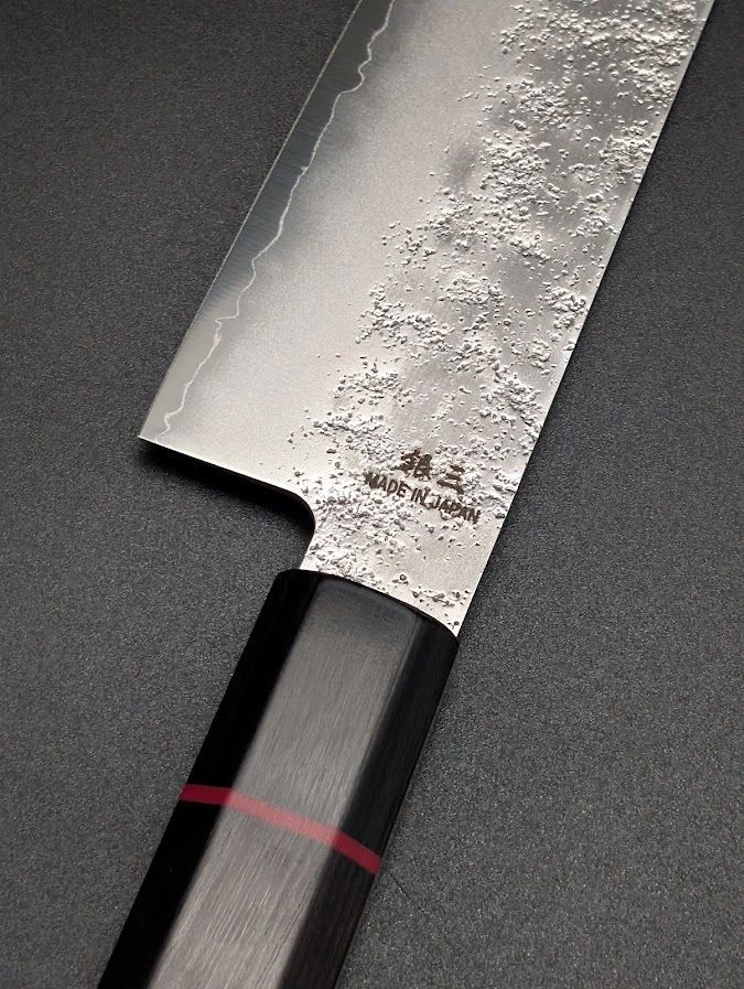 HIGUCHI Santoku Ginsan 185mm