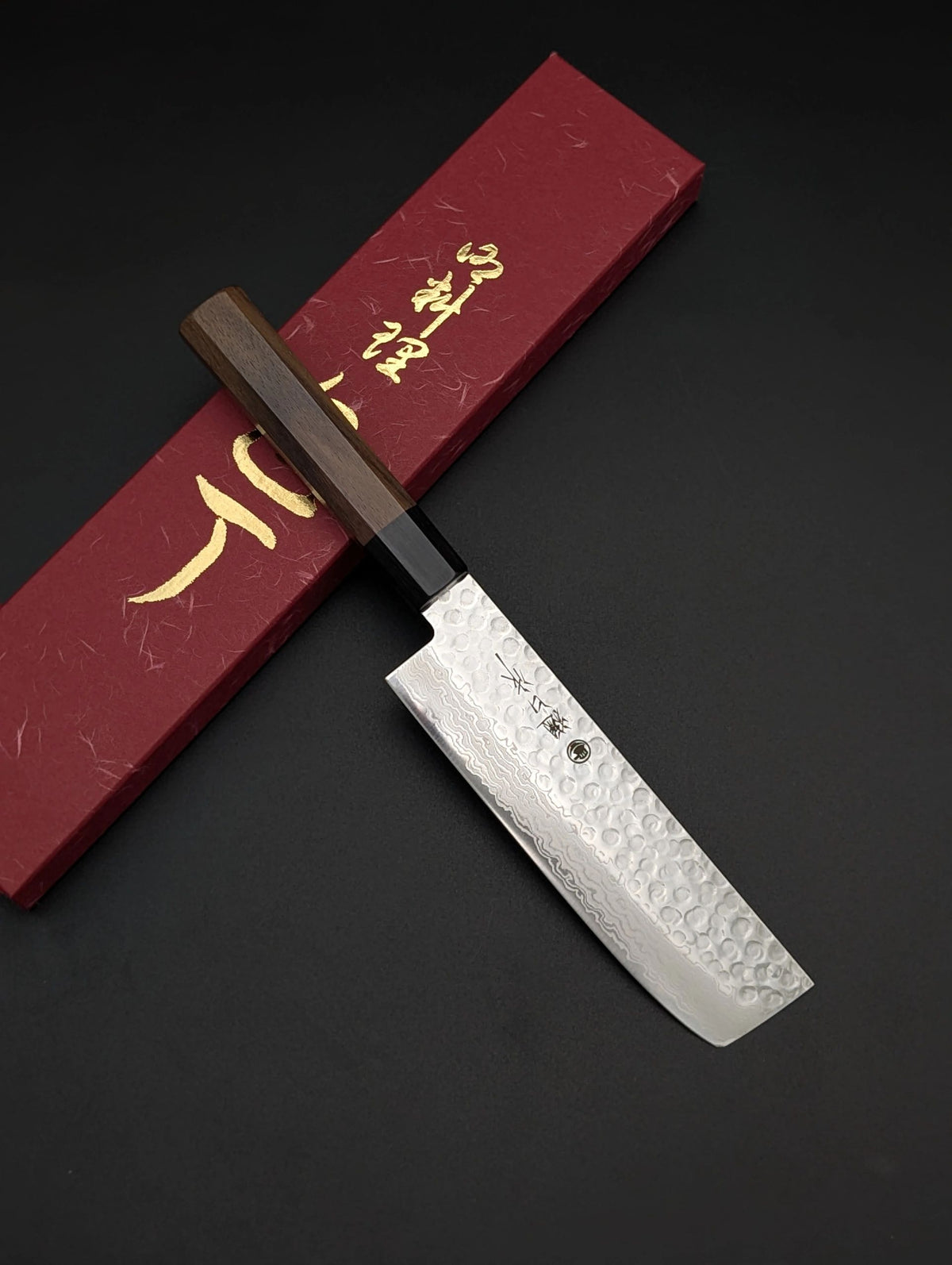 HIGUCHI WA DAMASCUS Nakiri 16 cm