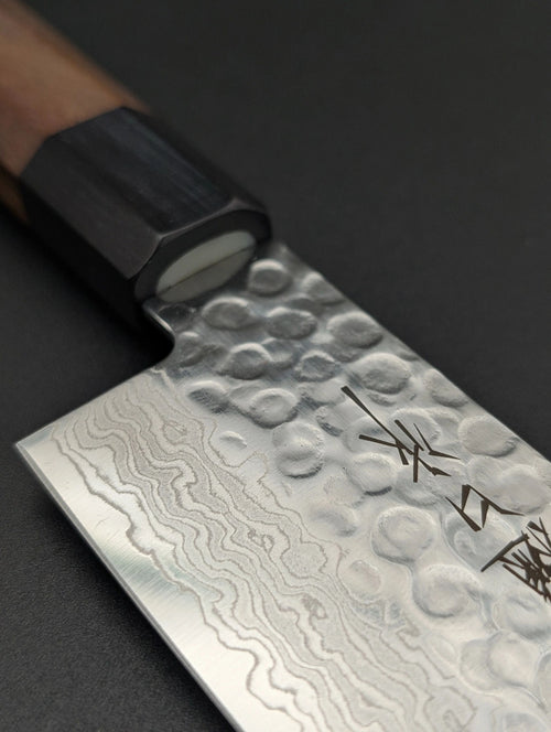 HIGUCHI WA DAMASCUS Nakiri 16 cm