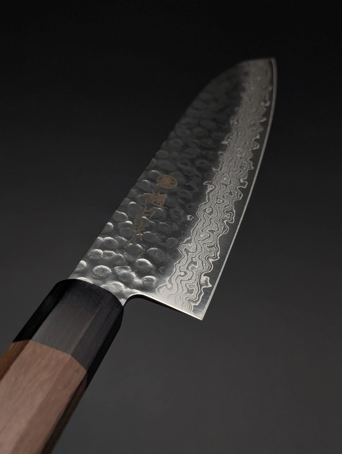 Higuchi VG-10 Damascus Santoku 180mm – Forged in Mino City, Japan