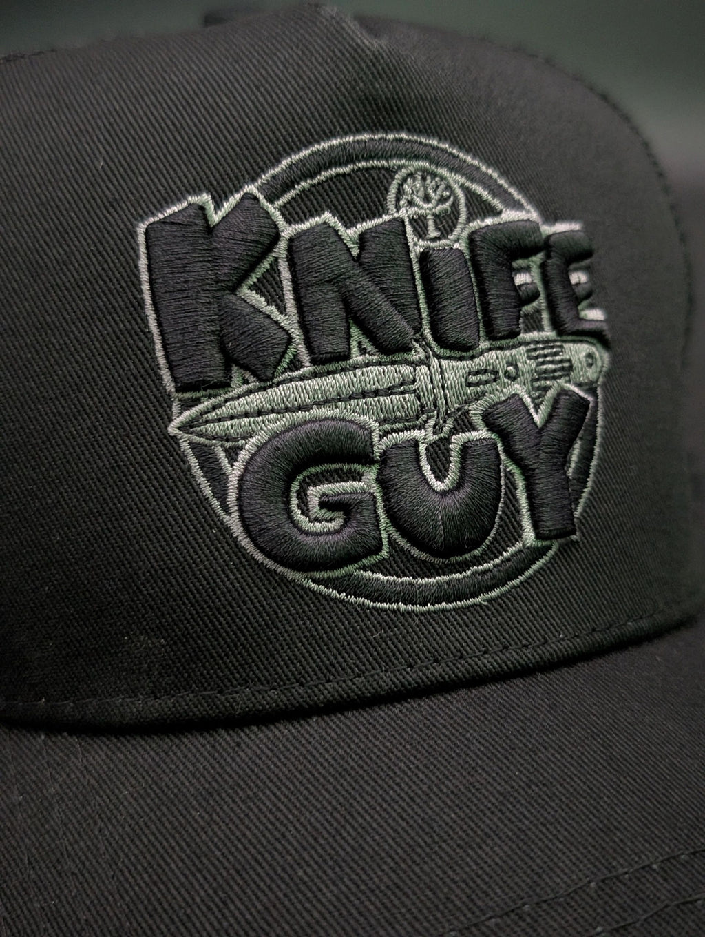 Knife Guy Trucker Cap – Black Edition