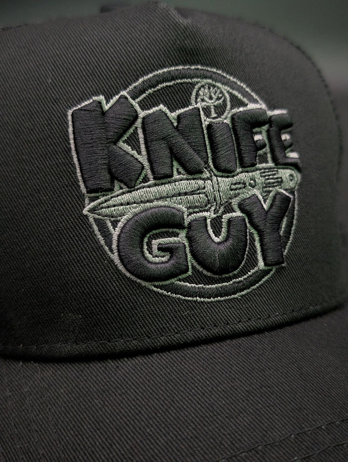 Knife Guy Trucker Cap – Black Edition