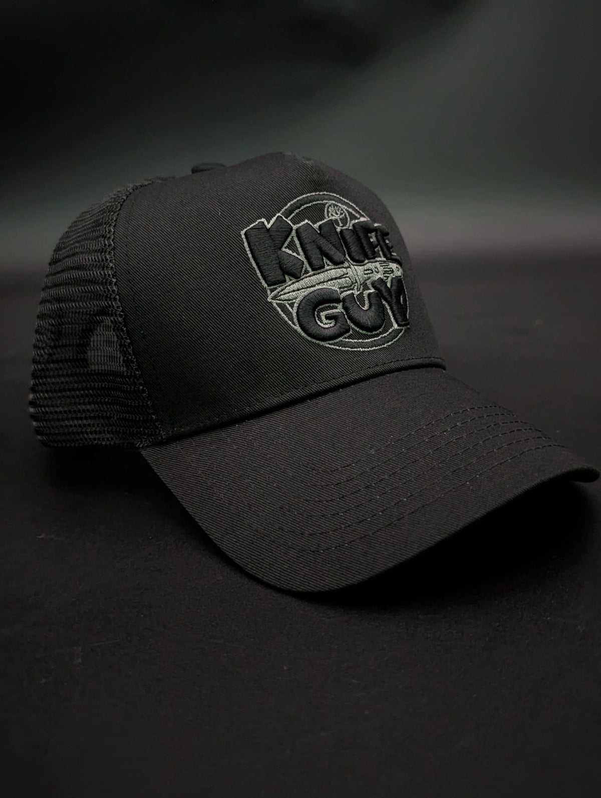 Knife Guy Trucker Cap – Black Edition