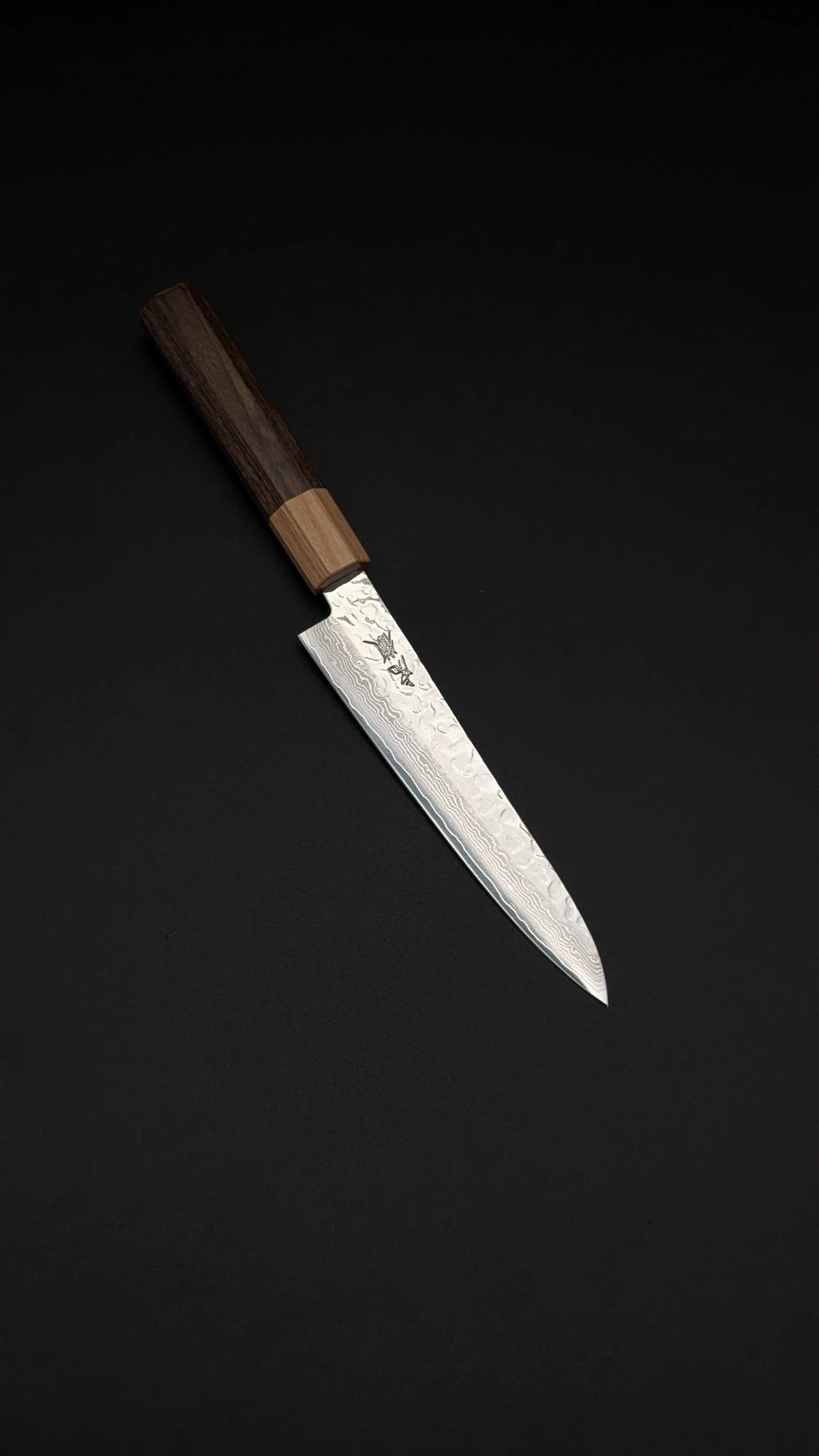 Kotetsu VG10 Damascus Petty 150mm – Teak Wood Handle