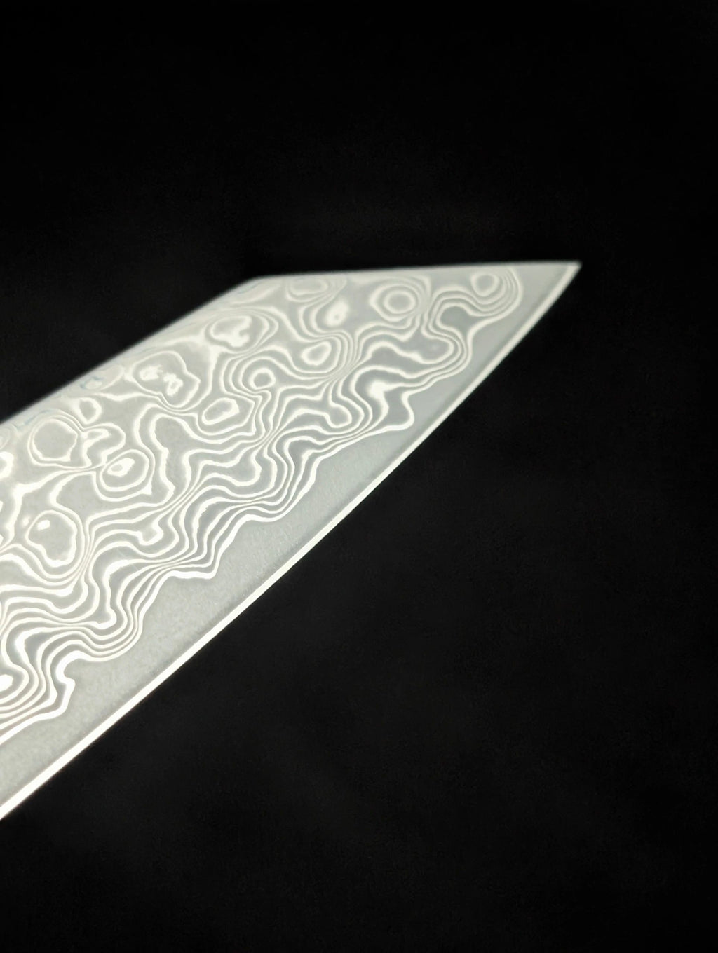 Kuranowa VG10 Damascus K-Petty 135mm – 67 Layers – Olive Wood