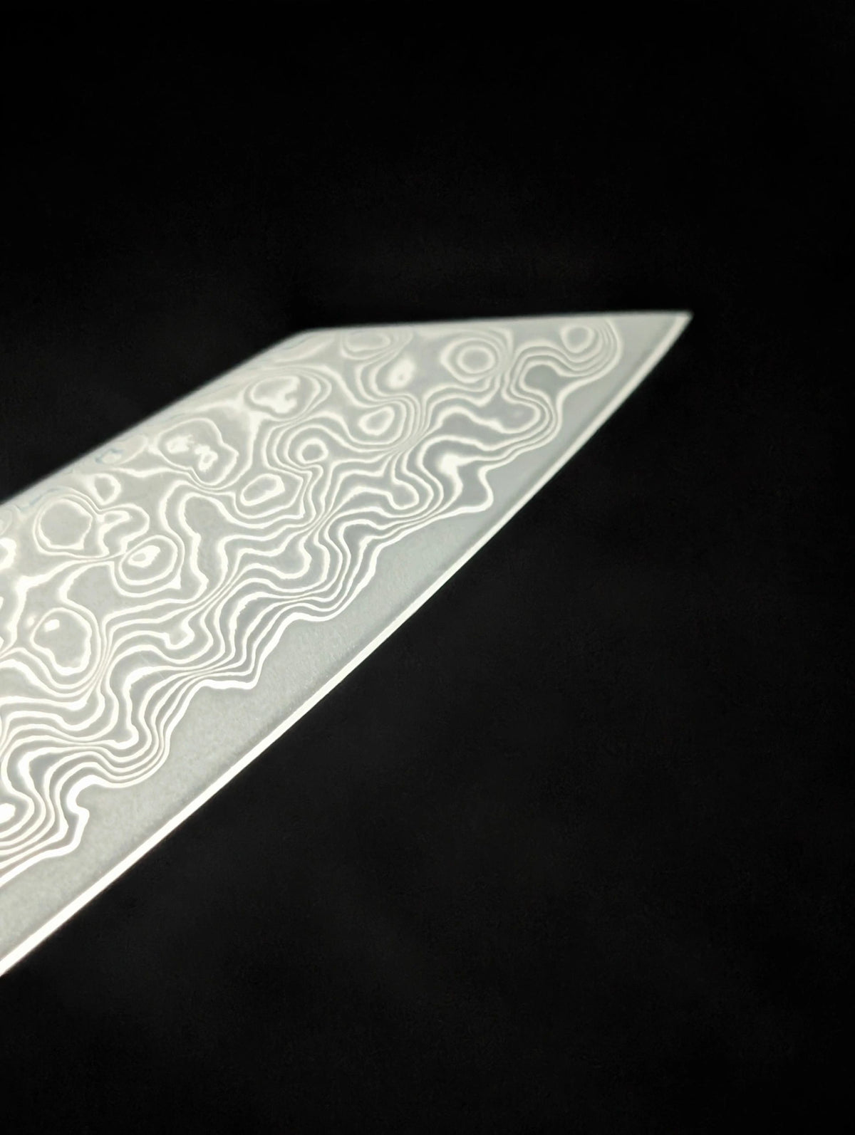 Kuranowa VG10 Damascus K-Petty 135mm – 67 Layers – Olive Wood