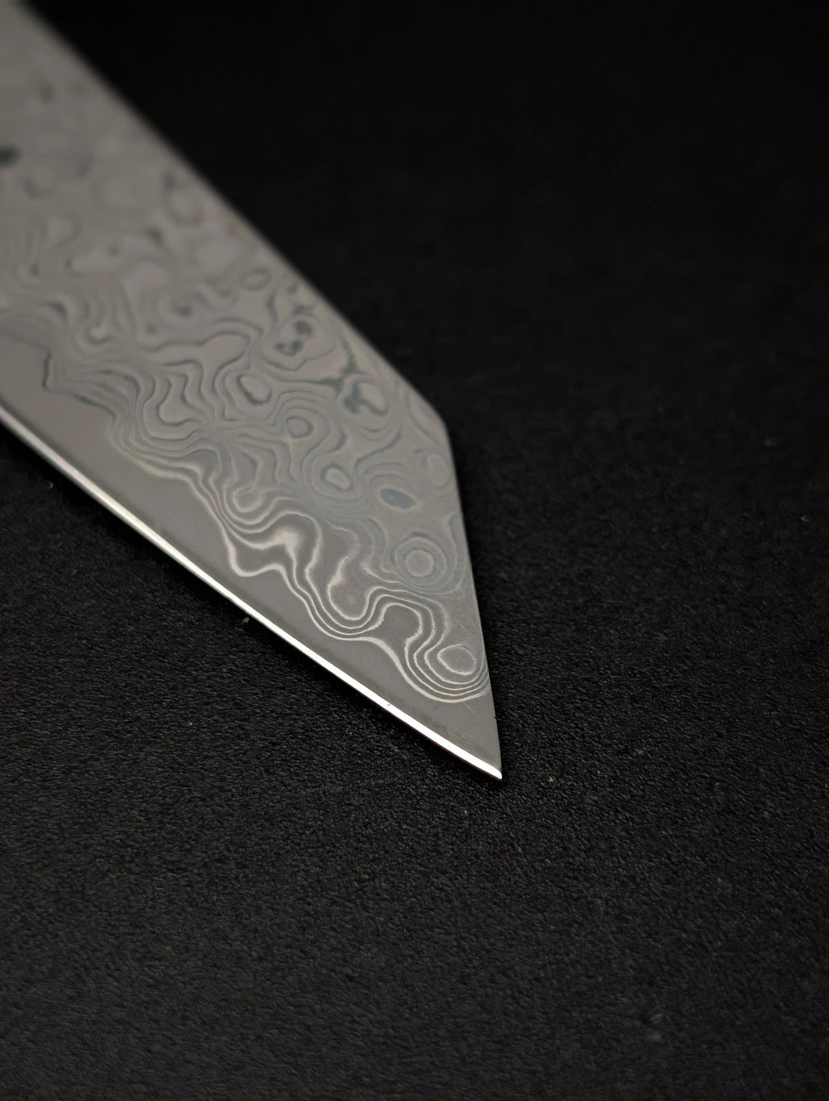 Kuranowa K VG10 Damascus Kiritsuke Petty 135mm – Pakka Wood