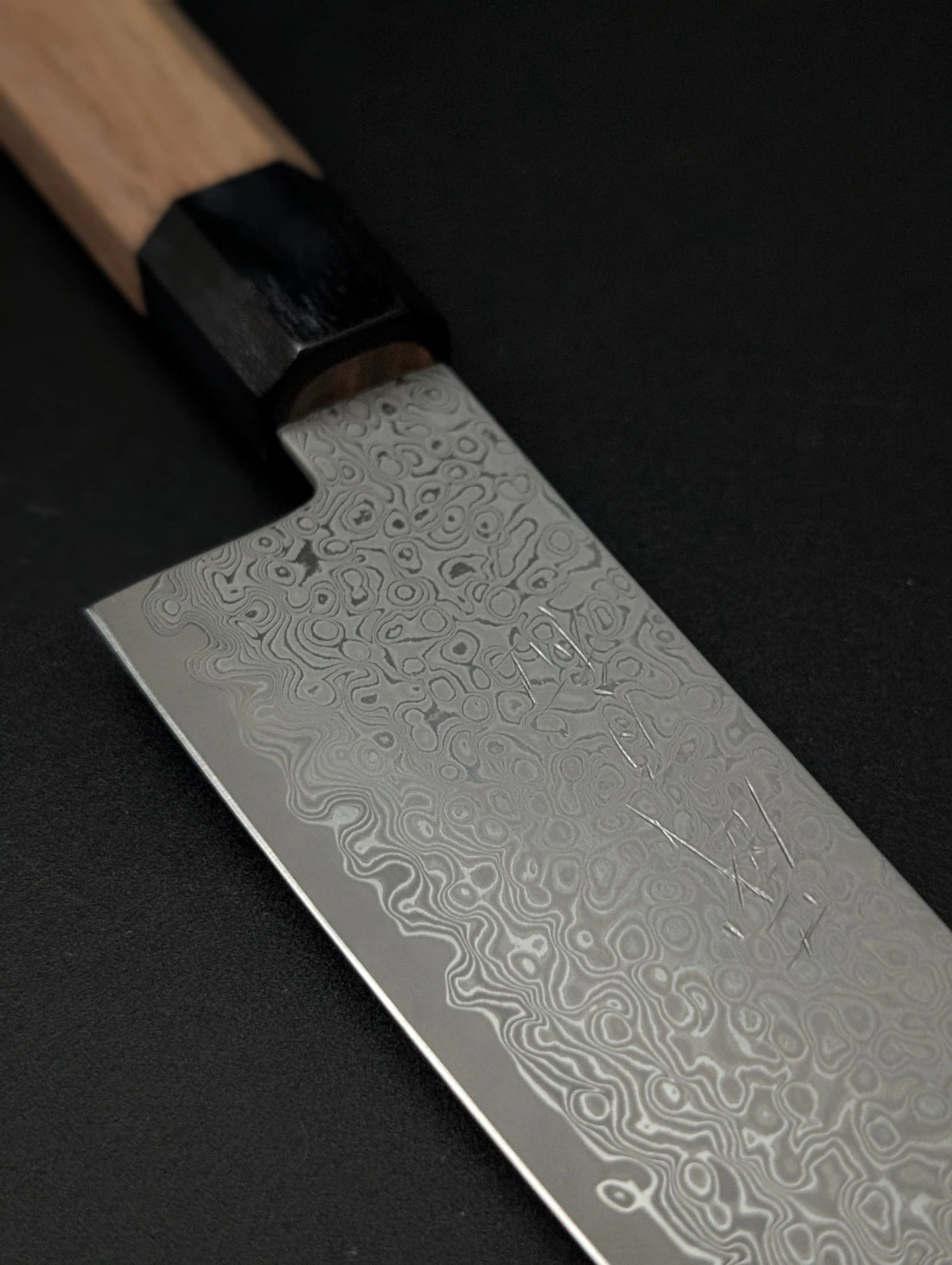 Kuranowa K VG10 Damascus Kiritsuke Petty 135mm – Pakka Wood