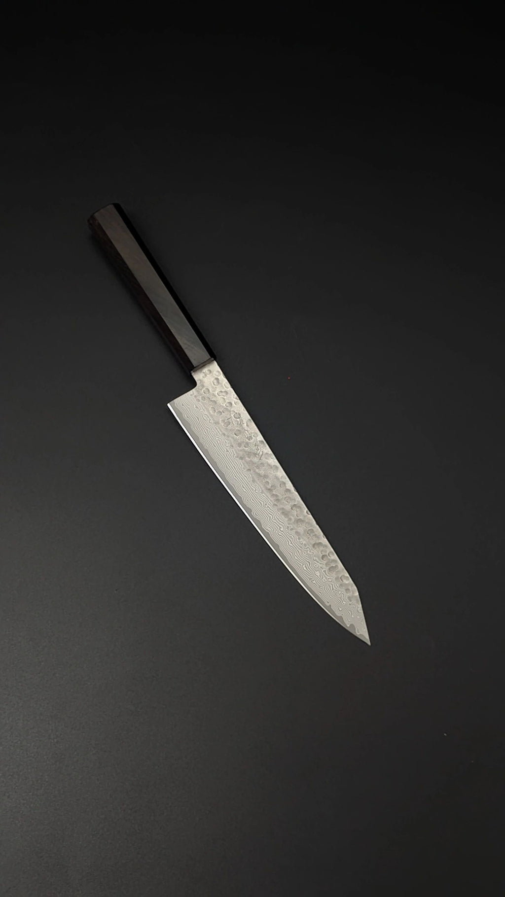 Kuranowa VG10 Damascus Kiritsuke 210mm – Ebony Handle