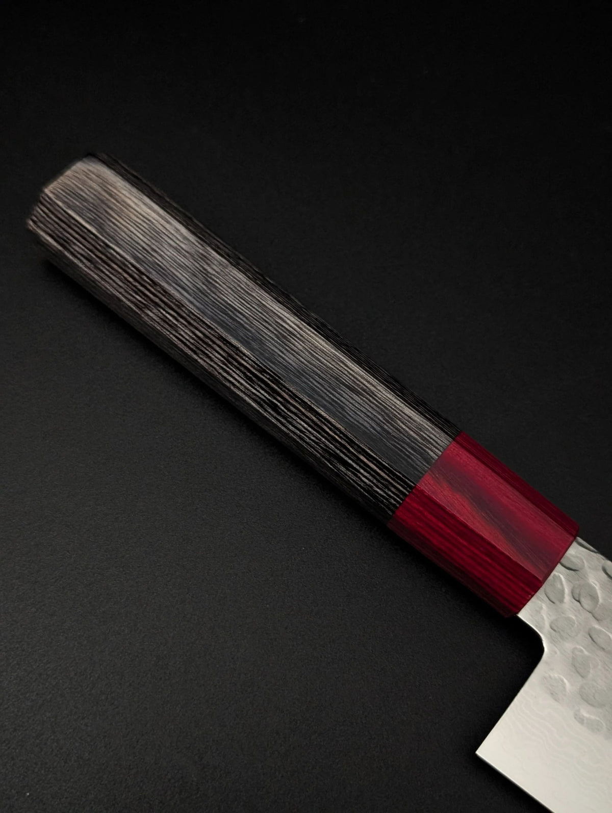 Kuranowa VG10 Tsuchime Damascus Gyuto 210mm – Pakka Wood