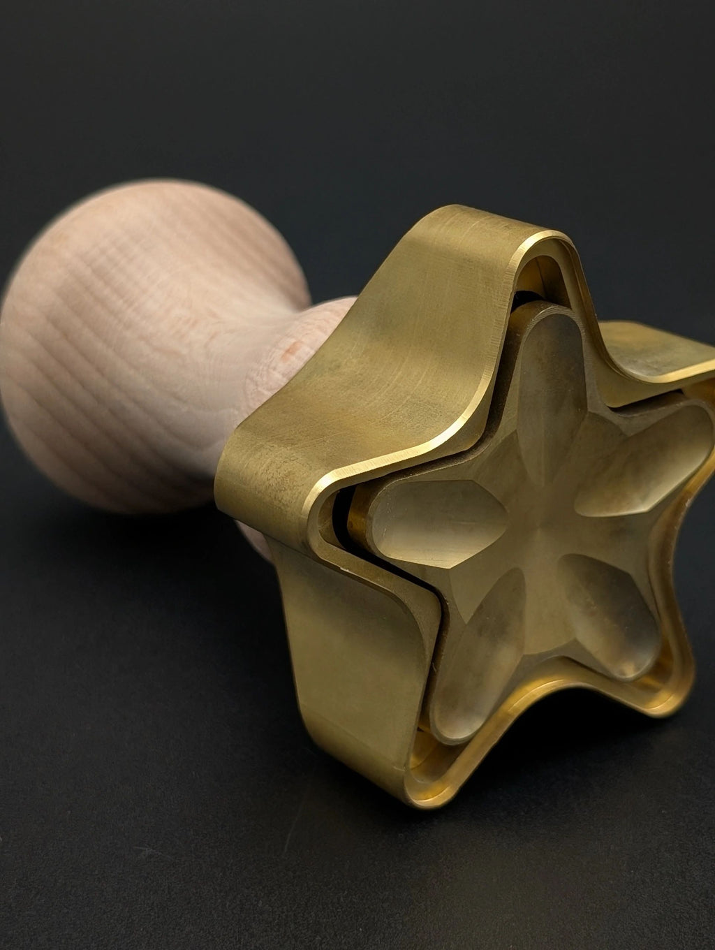 La Gondola Star Ravioli Cutter – Handmade Brass Stamp