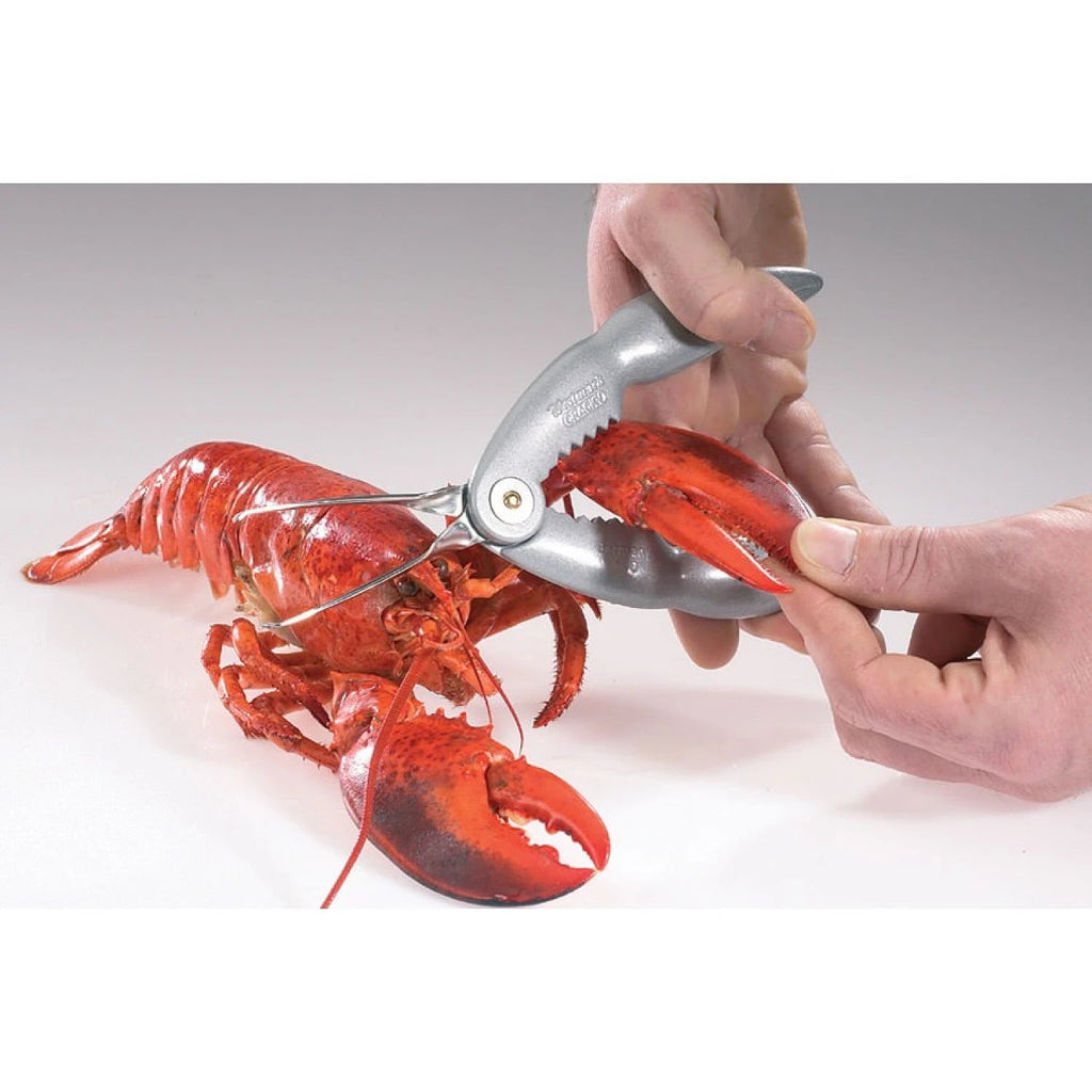 Lobster tongs with tweezers