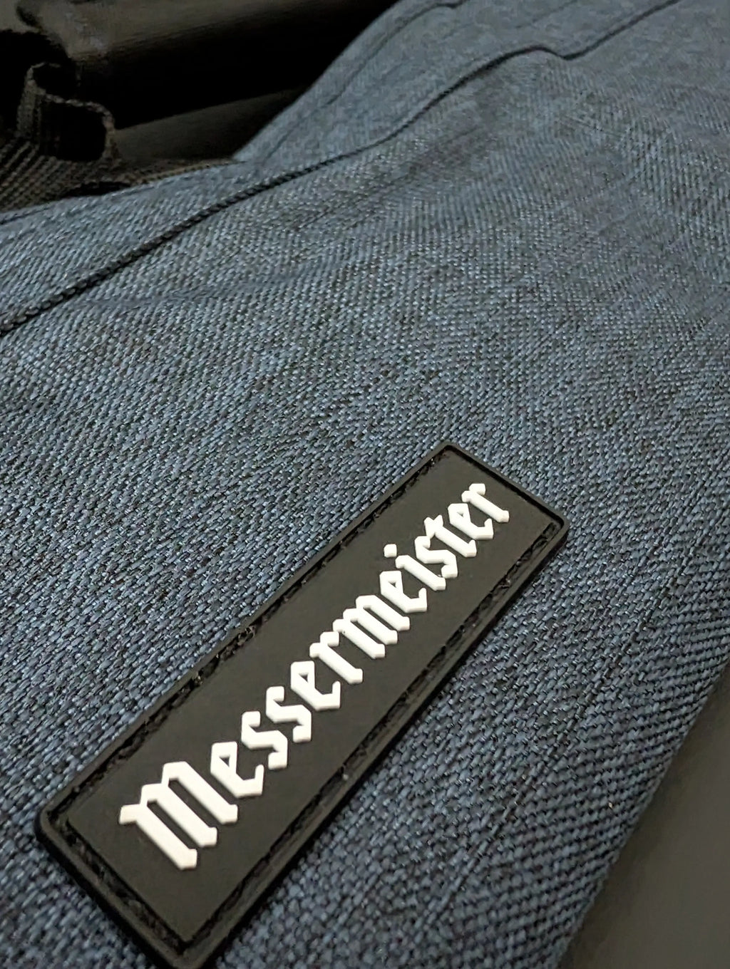 Messermeister Preservation 5-Pocket Knife Bag – Denim Blue  Sustainable Design. Professional Knife Protection.