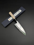Sakai Kikumori Shironiko Deba 165mm Msagnoria