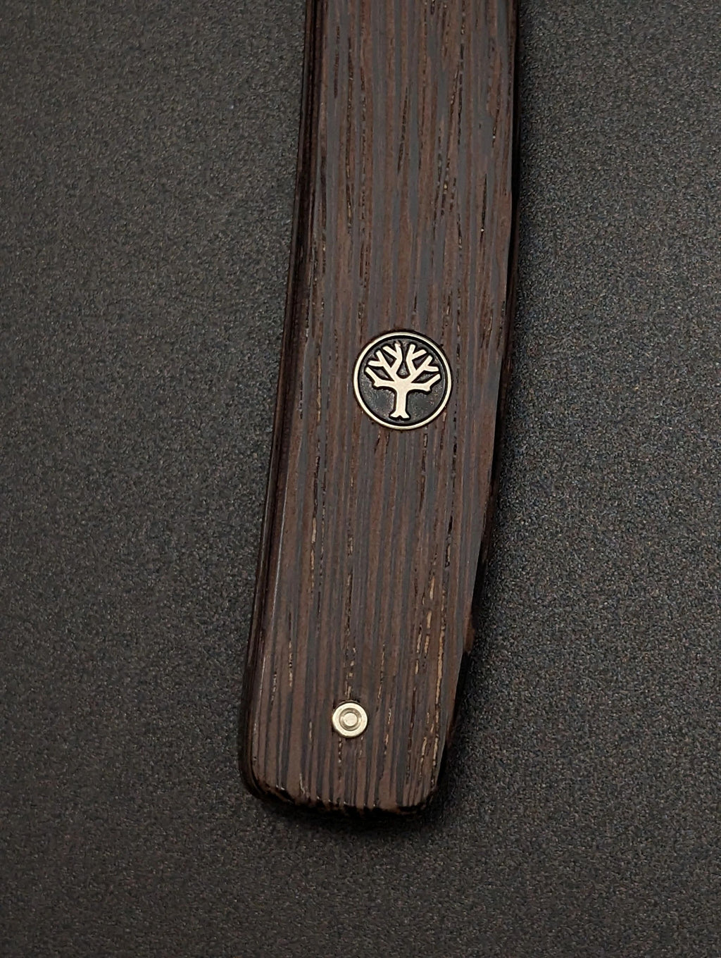 Böker “The Celebrated Wenge” Straight Razor – 6/8" Carbon Steel