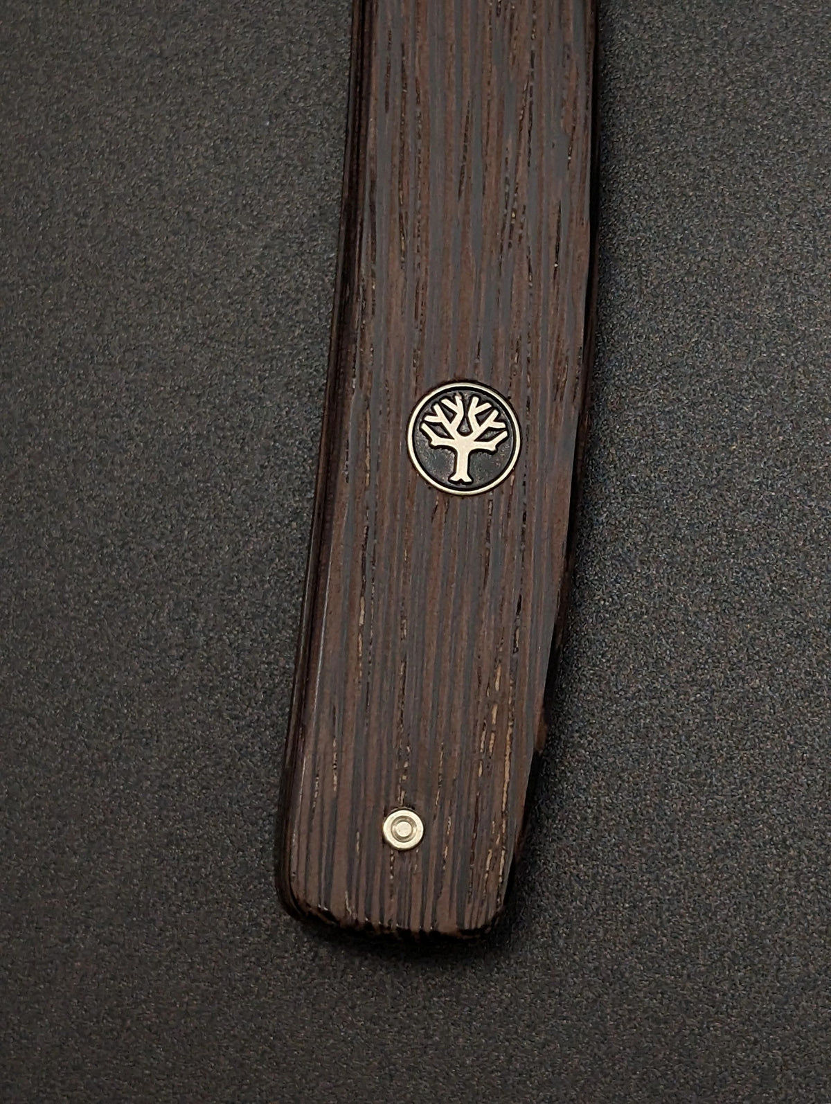 Böker “The Celebrated Wenge” Straight Razor – 6/8" Carbon Steel