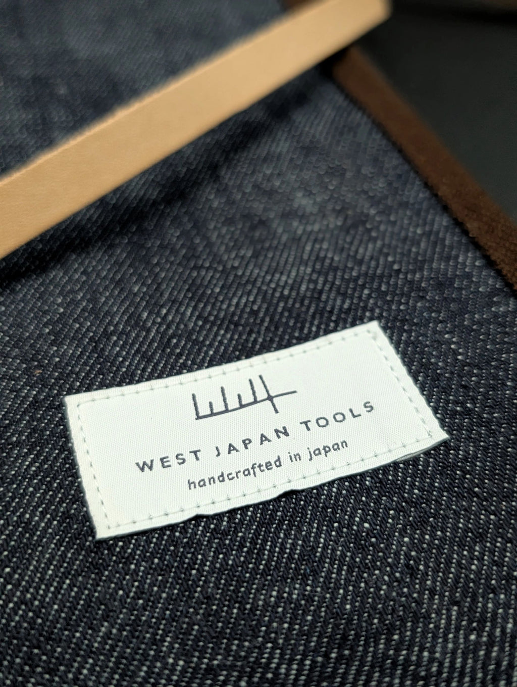 West Japan Tools – Denim Knife Roll | 3-Knife Capacity