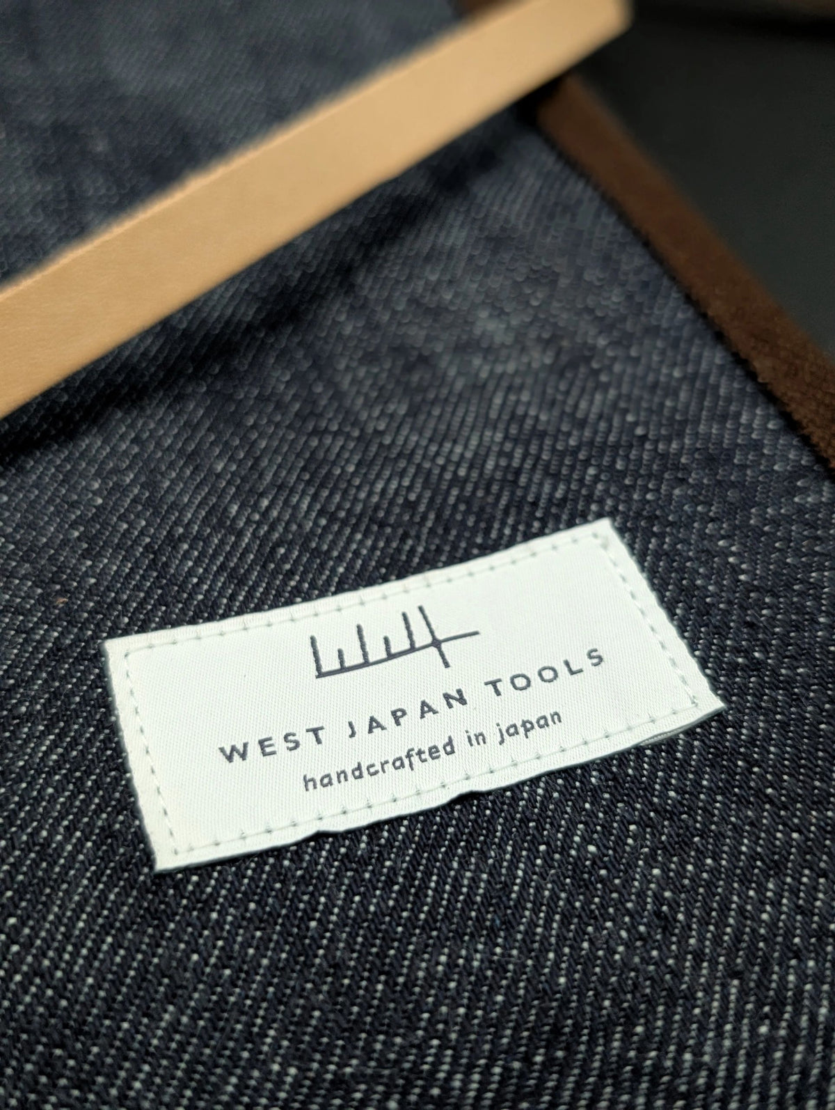 West Japan Tools – Denim Knife Roll | 3-Knife Capacity