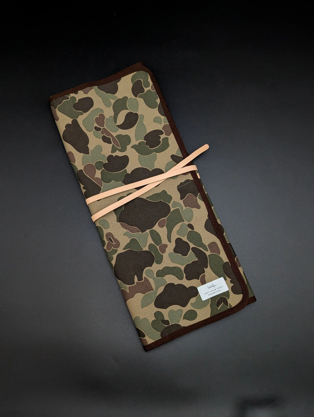 West Japan Tools – Camo Knife Roll | 6-Knife Capacity