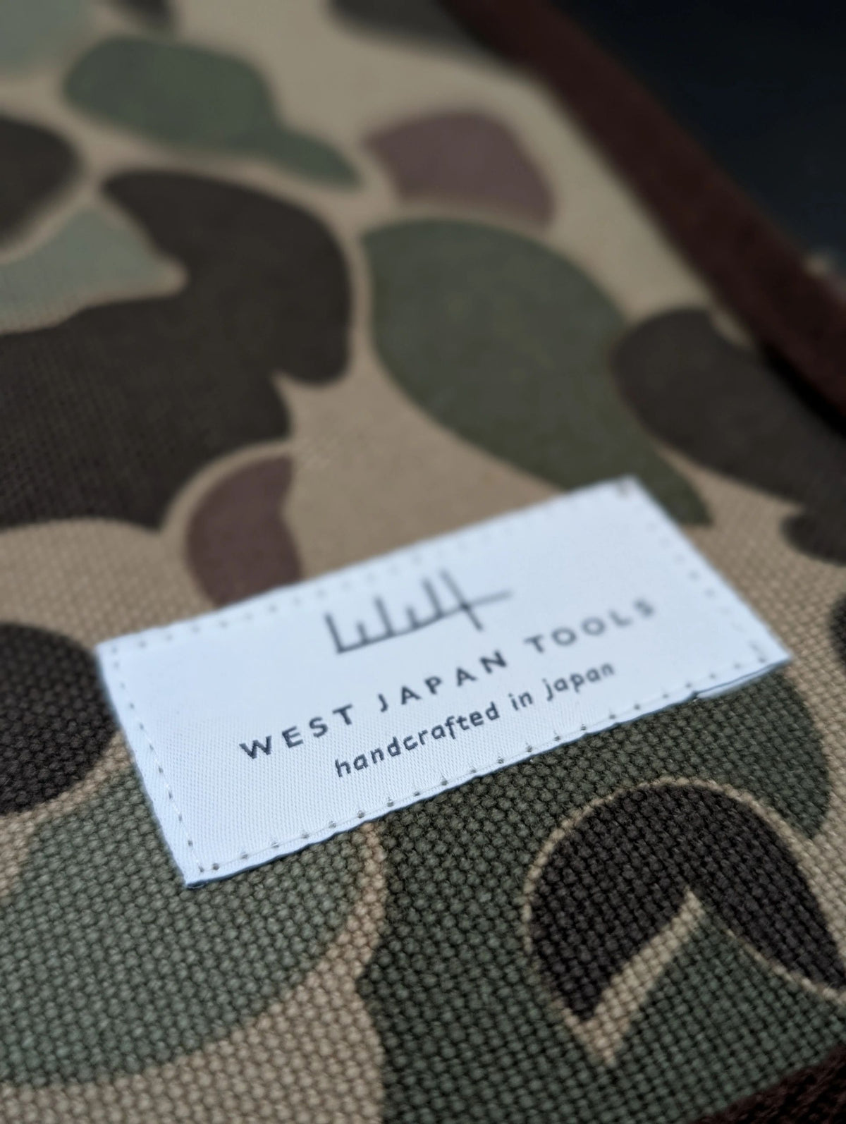 West Japan Tools – Camo Knife Roll | 6-Knife Capacity