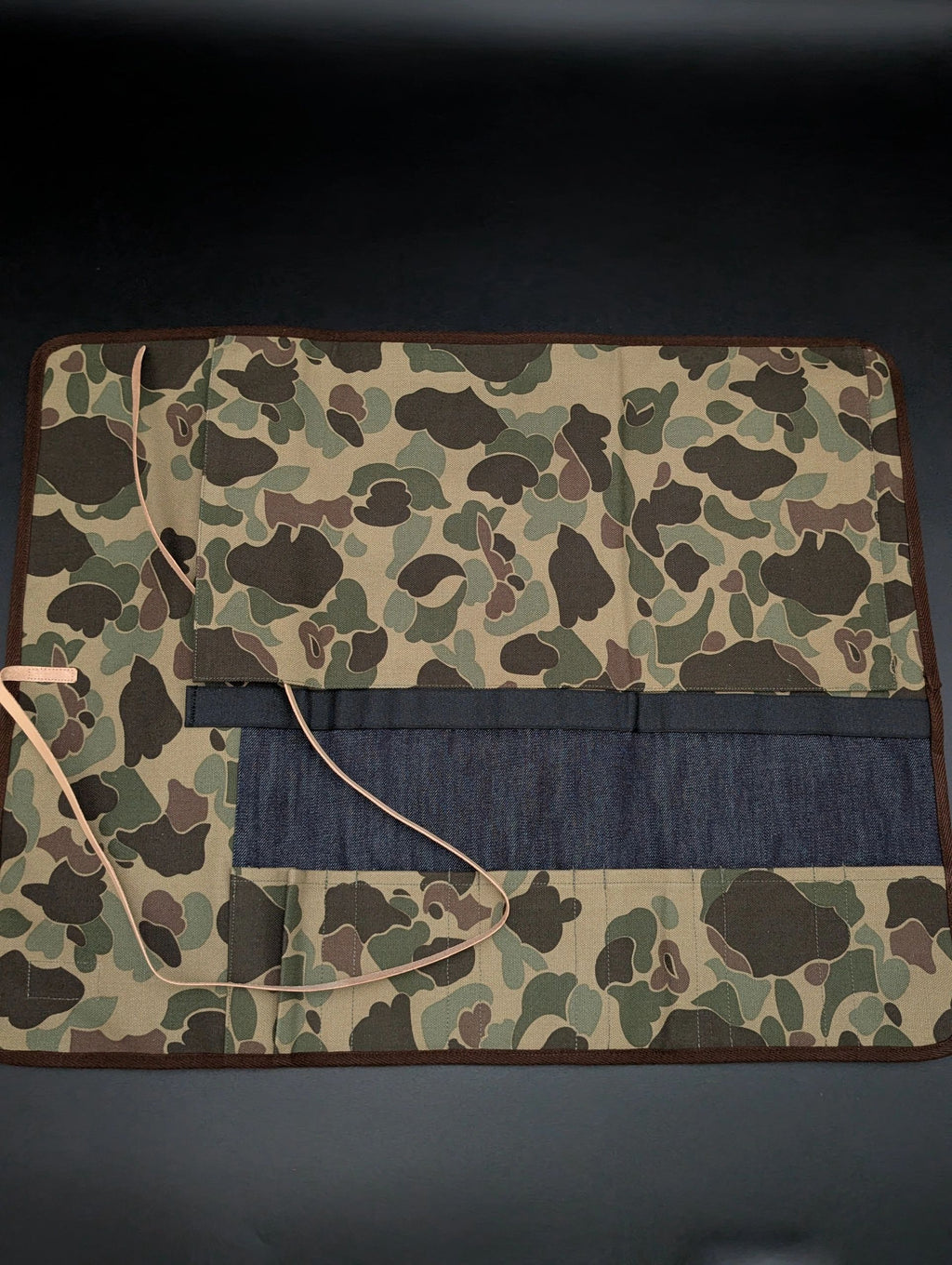 West Japan Tools – Camo Knife Roll | 6-Knife Capacity
