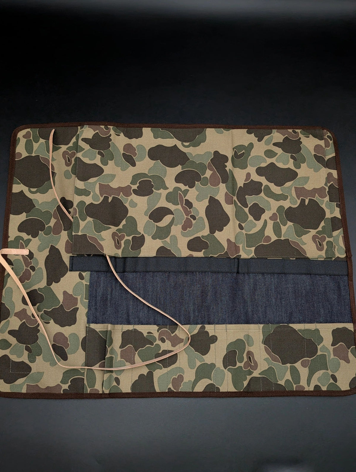 West Japan Tools – Camo Knife Roll | 6-Knife Capacity