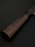 Shizu Gen VG10 Damascus Gyuto 240mm – Kurouchi Tsuchime – D-Shape Pakka Wood Handle