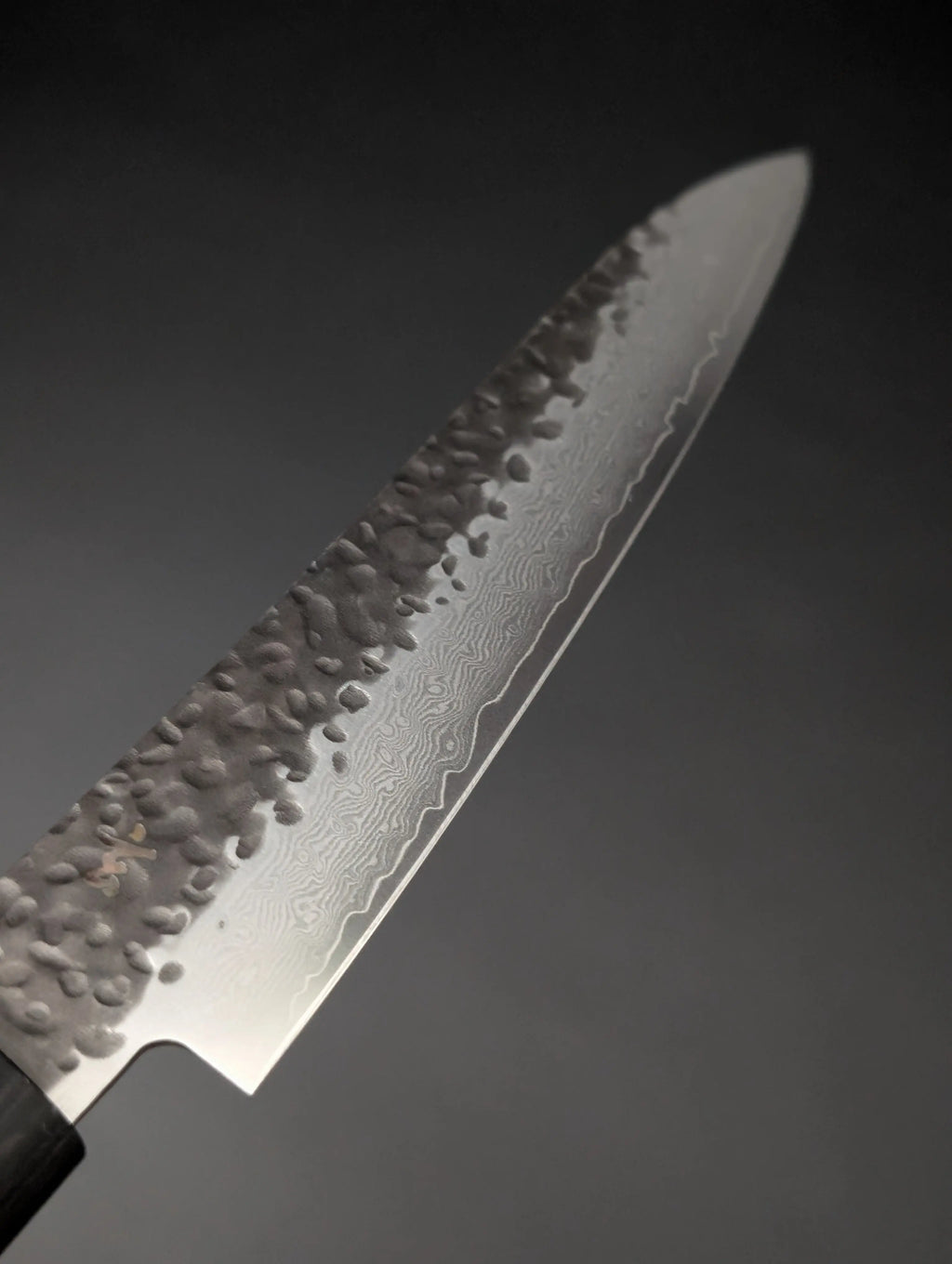 Shizu Gen VG10 Petty 135mm – Kurouchi Tsuchime – Pakka Wood Handle