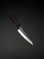 Shizu Gen VG10 Petty 160mm – Kurouchi Tsuchime – D-Shape Pakka Wood Handle