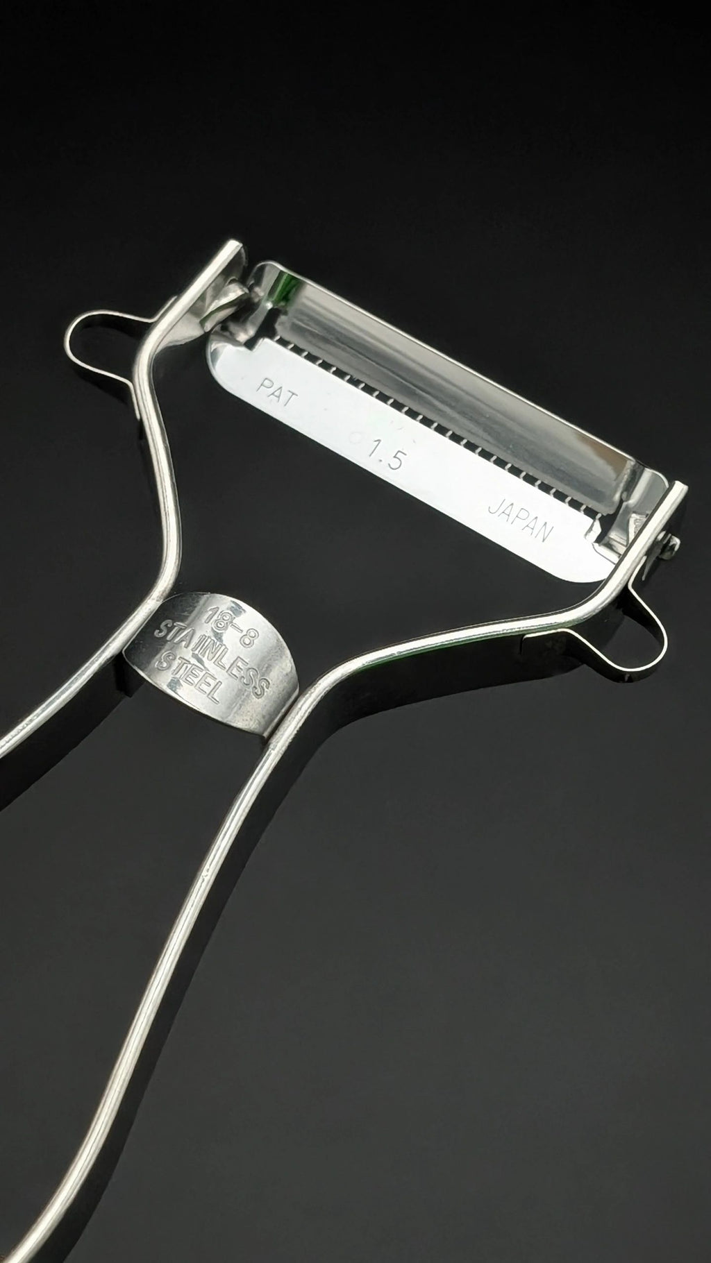 Japanese Stainless Steel Julienne Peeler – 45 mm