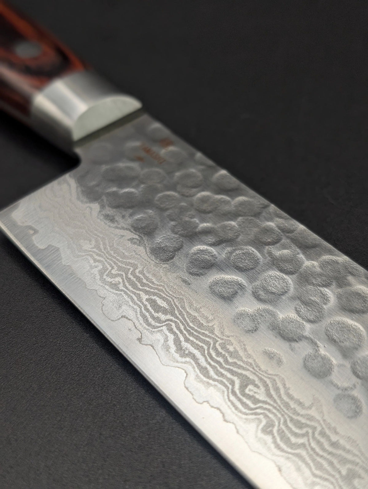 SKM TAMASHI NAKIRI DAMASCUS TSUTIME 180MM