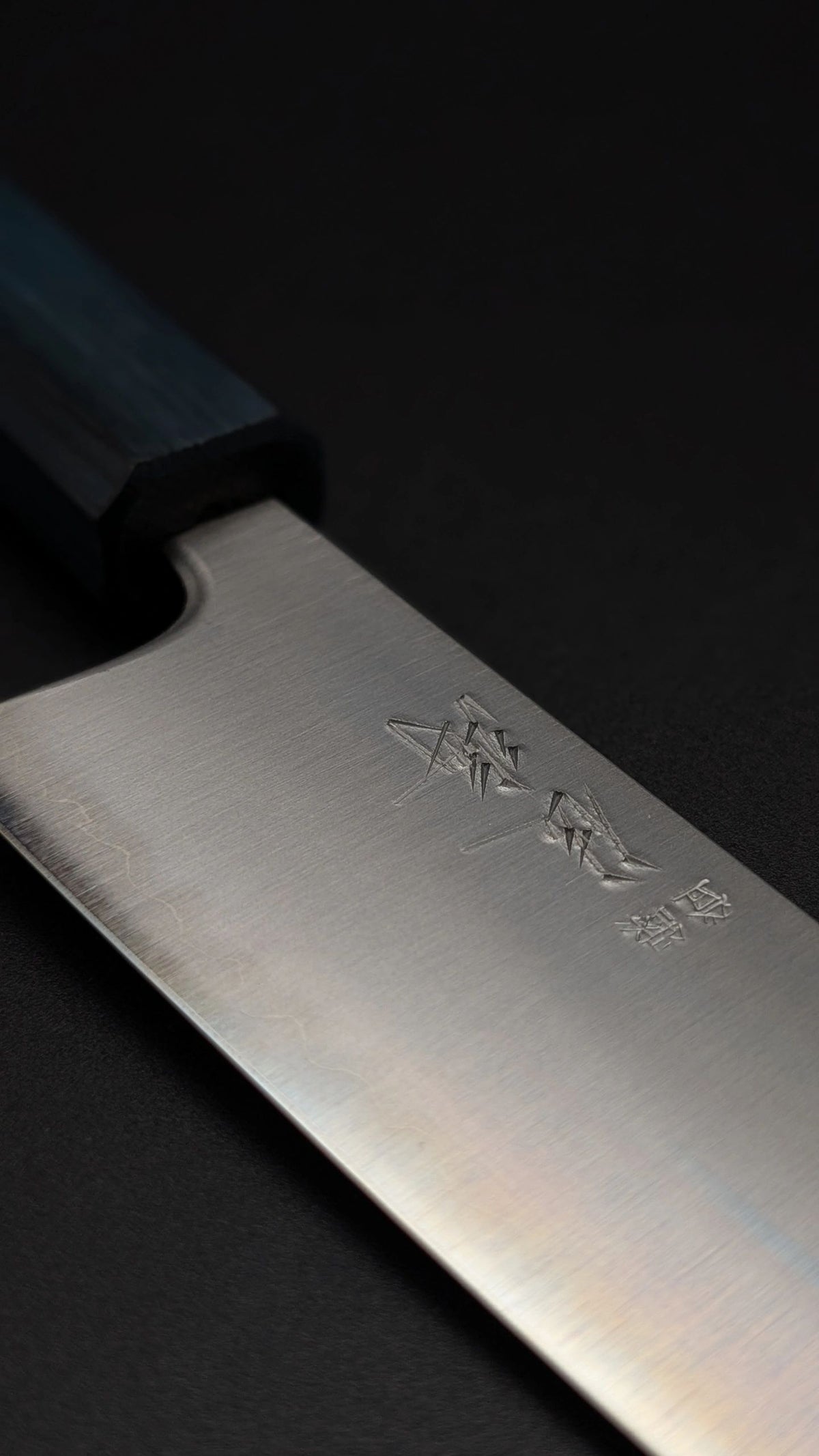 Touroku Sakai Aogami Super Gyuto 240mm – Green Pakka Handle