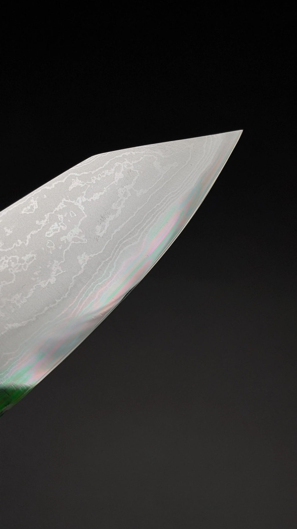Touroku Sakai Aogami Super Damascus Bunka 165mm – Magnolia Handle