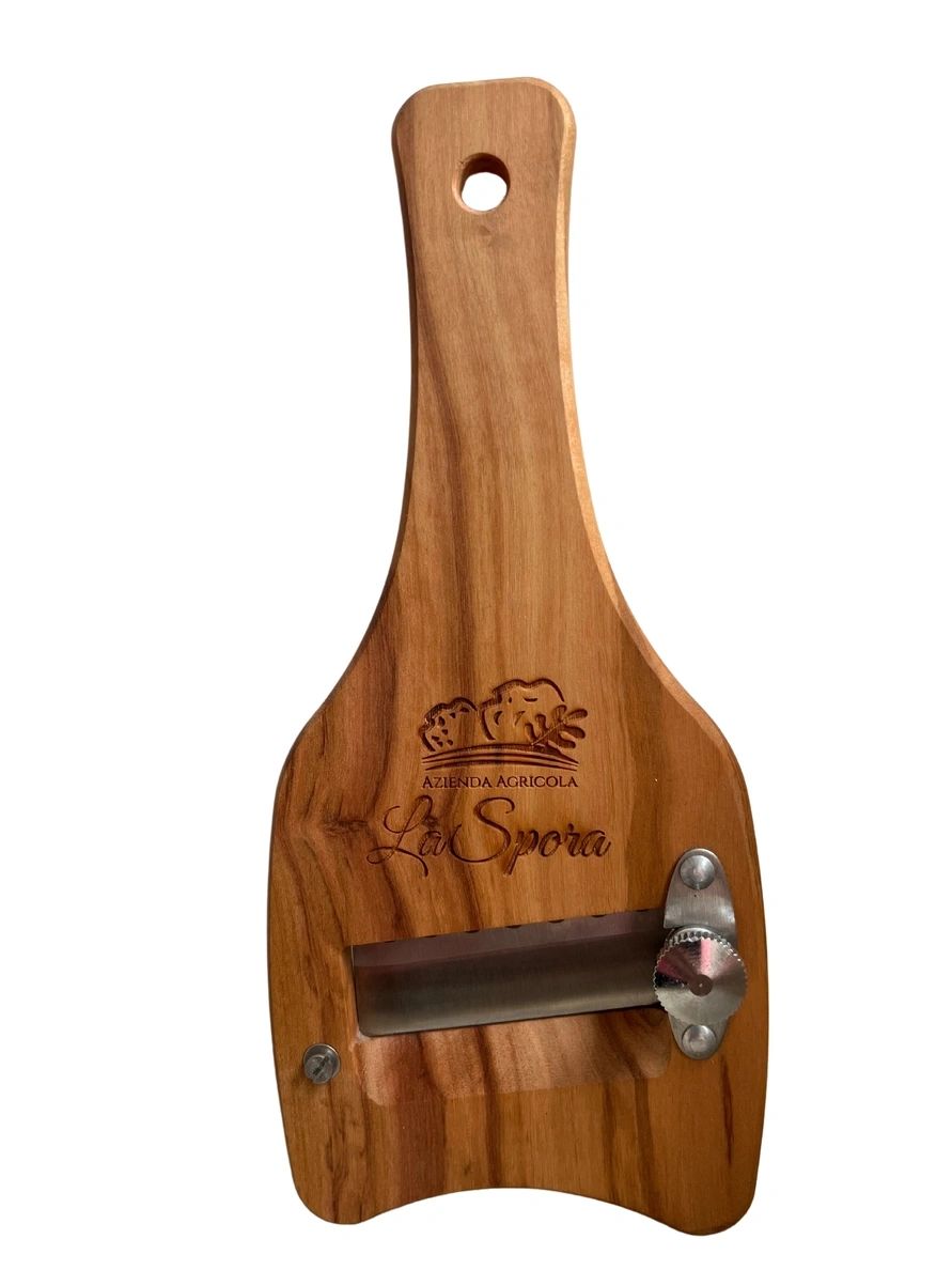 Olive Wood Truffle Slicer