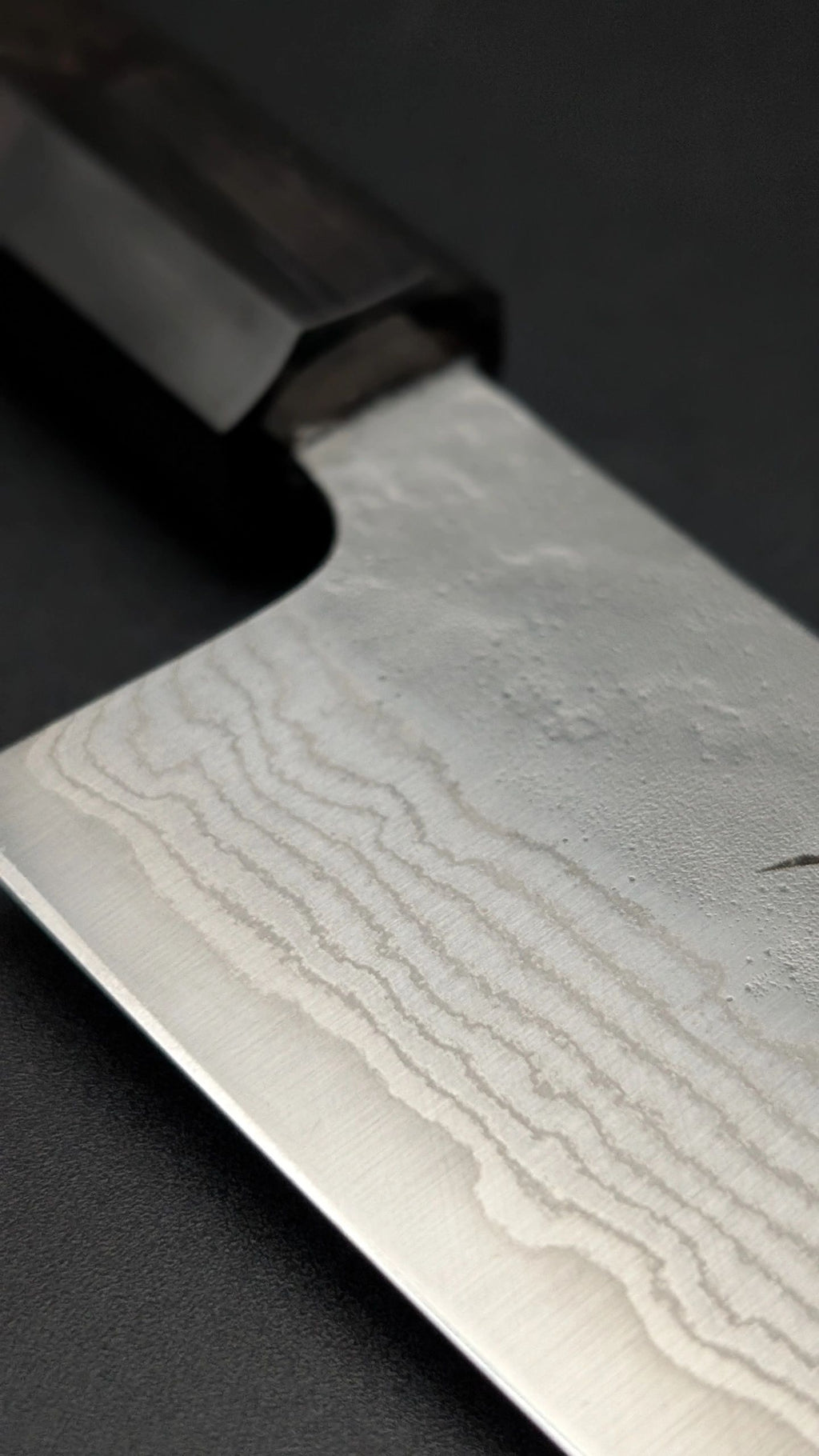 Tsunehisa 440C Gyuto 210mm – Ebony & Buffalo Horn Handle