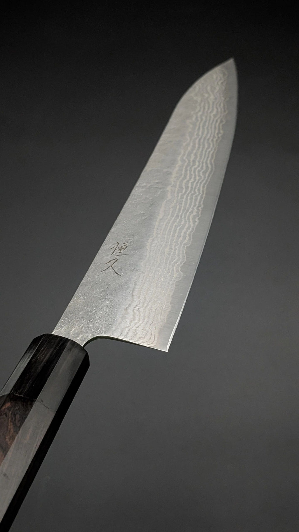 Tsunehisa 440C Gyuto 210mm – Ebony & Buffalo Horn Handle