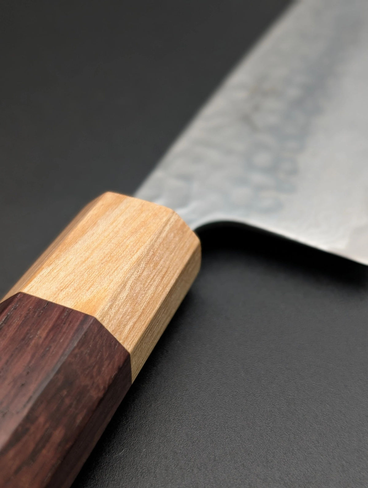 Tsunehisa Santoku 165mm Ginsan Damascus – Rosewood Handle