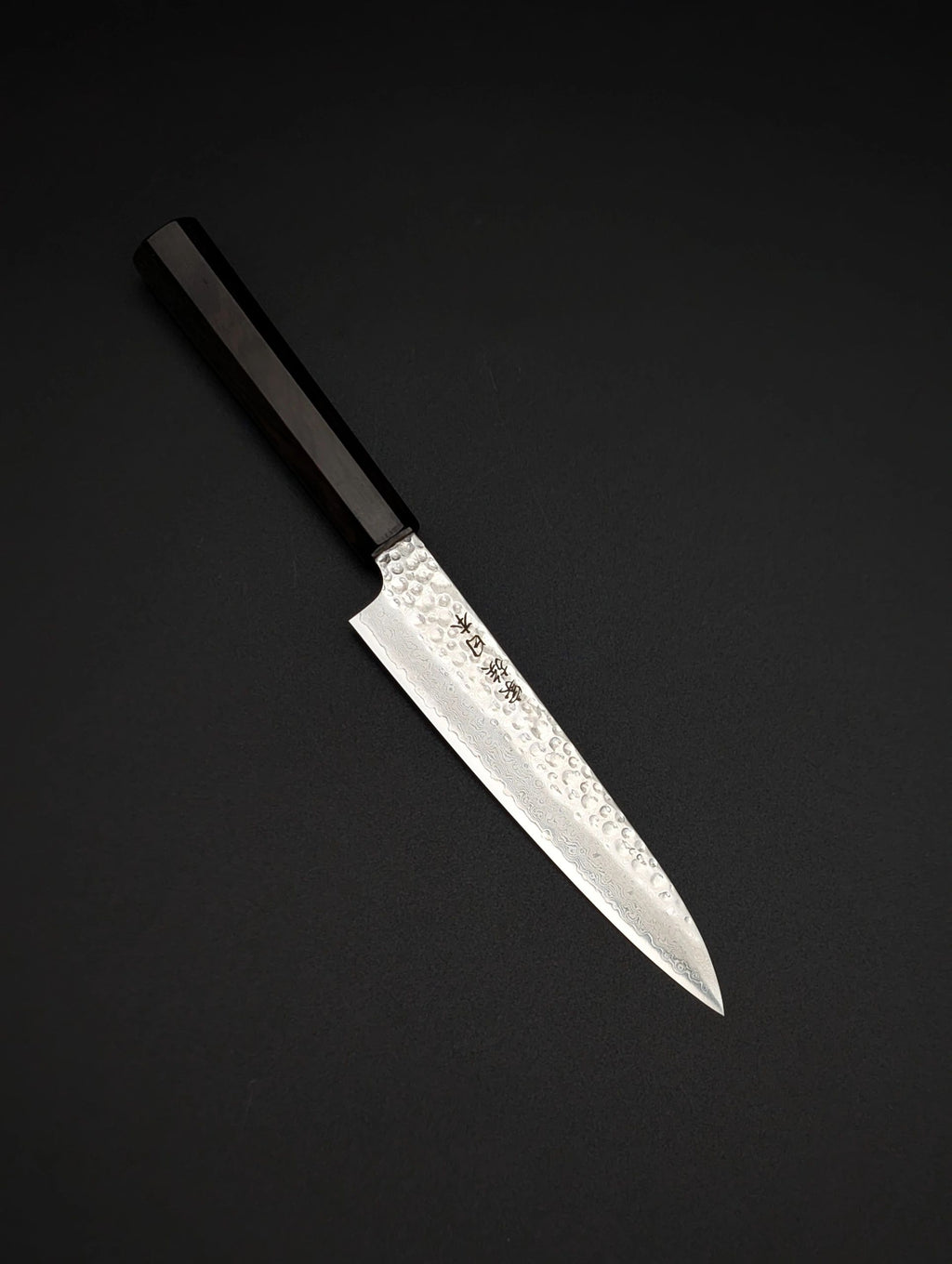 Uteki VG10 Damascus Tsuchime Petty 150 mm Ebony Handle